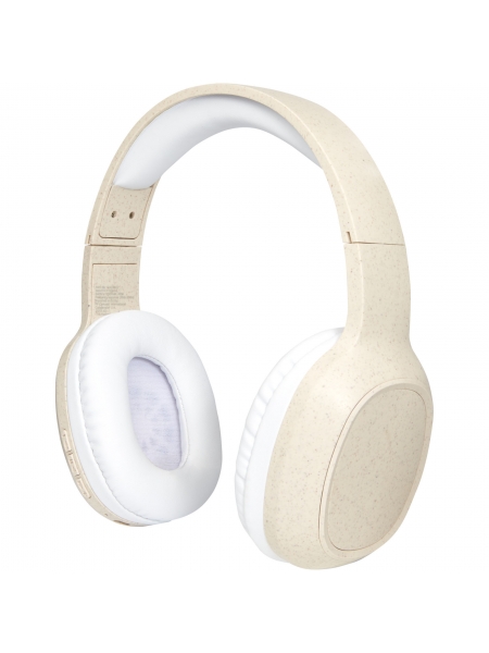Cuffie Bluetooth® con microfono in paglia di grano Riff