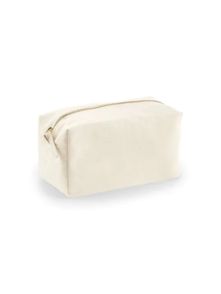 Beauty case trucco in cotone natural Small