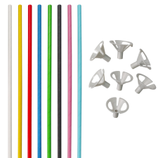 Aste per palloncini ecologiche biodegradabili