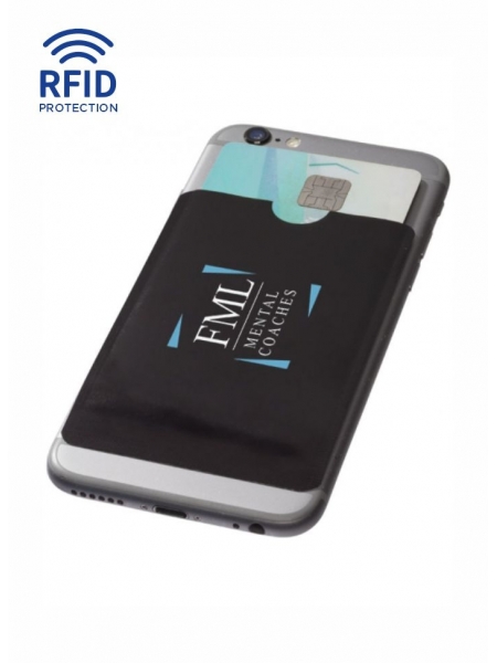 Porta carte di credito da smartphone protezione RFID