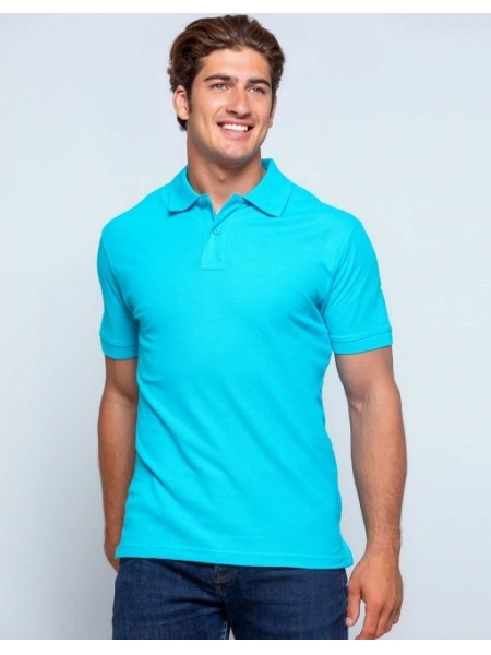 Polo da personalizzare da uomo in cotone manica corta regular JHK