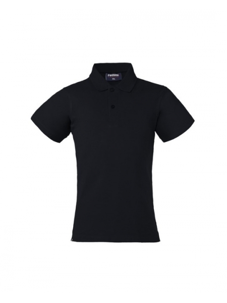 Polo cotone pique da donna personalizzata Rossini