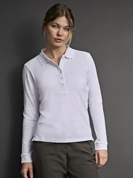 Polo magliette personalizzate donna mini piquet Luxury