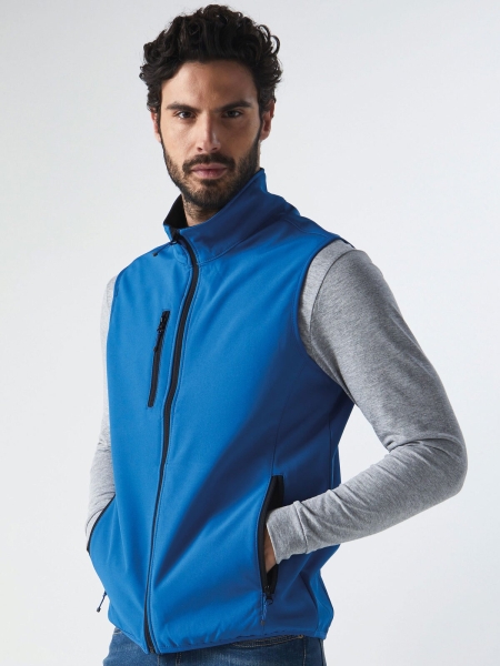 Gilet in softshell personalizzabile Black Spider Traveller