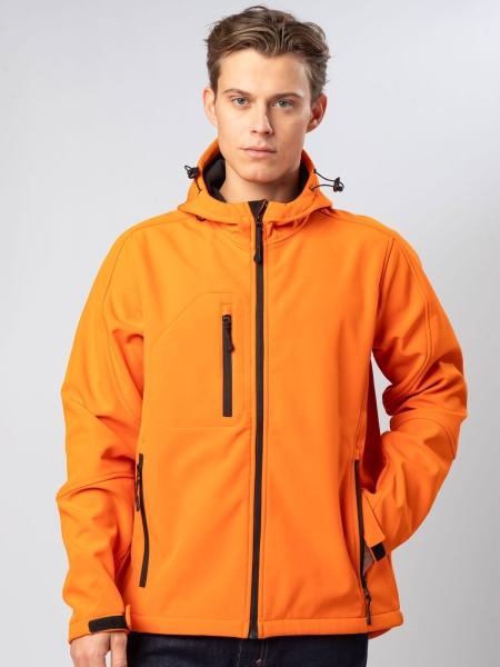 Softshell da uomo personalizzabile Black Spider Storm