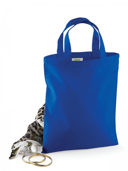 Shopper personalizzate mini in cotone Bag for life 26x32,5 cm