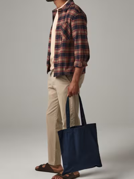 Shopper in cotone 200 g/m² personalizzabile Westford Mill Premium Cotton 38 x 42 cm