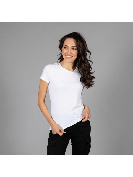 Magliette personalizzate donna Florida in tessuto misto
