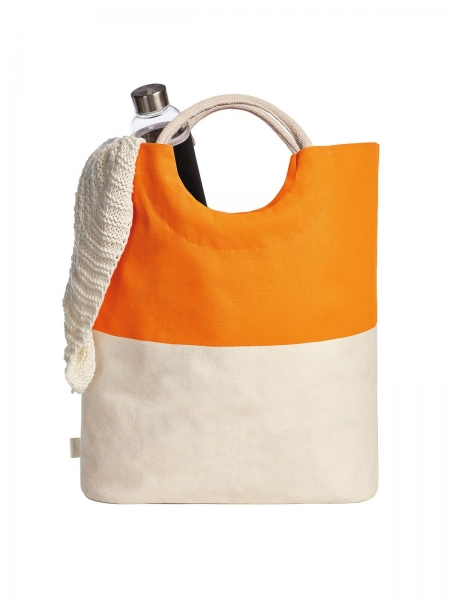 Shopper personalizzate in cotone Sunny 52x46x17 cm