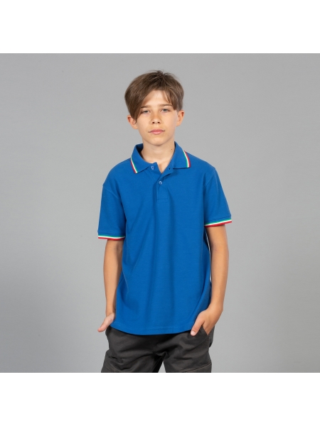 Polo maniche corte bambino James Ross Collection