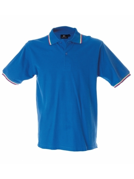 Polo cotone piquet da uomo personalizzata Aosta Man