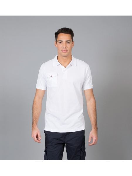 Polo con taschino da uomo personalizzata Mexico