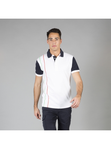 Polo uomo personalizzate New Strasburgo in cotone