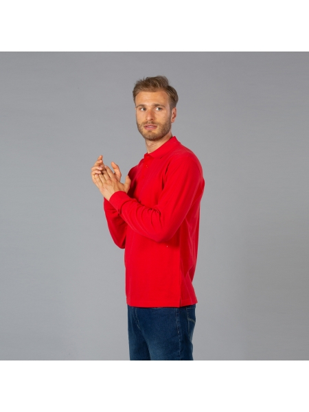 Polo manica lunga uomo personalizzata New Zeland
