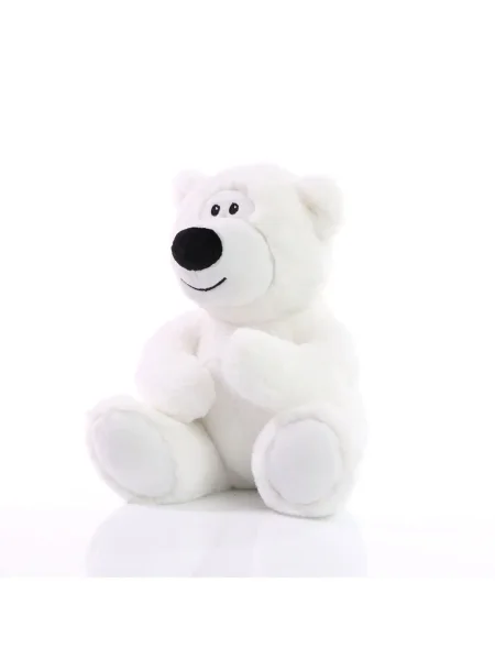 Peluche orso polare personalizzato MBW Schmoozies® recycleBear ice