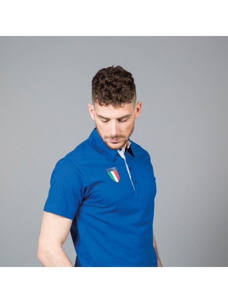 Polo cotone da uomo personalizzata Rio