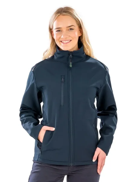 Giacca softshell con 3 strati idrorepellente