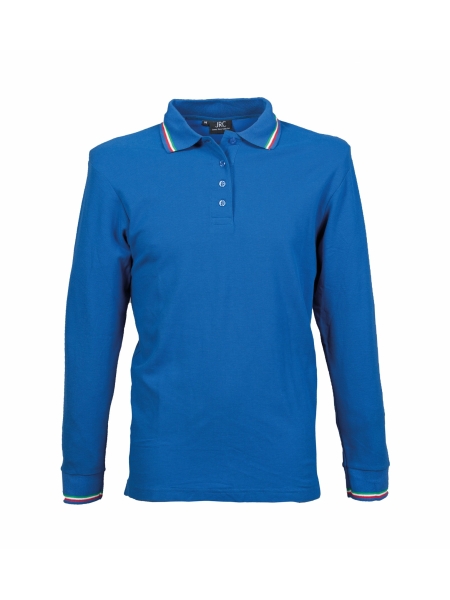 Polo in cotone a manica lunga Savona Lady