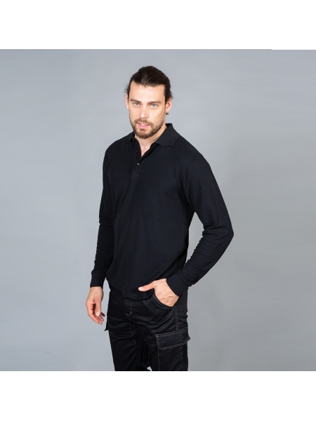Polo maniche lunghe uomo Tunisi