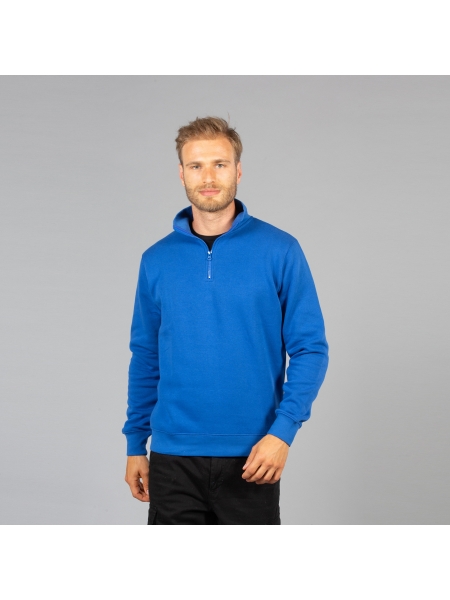 Felpe mezza zip uomo personalizzate Belgio