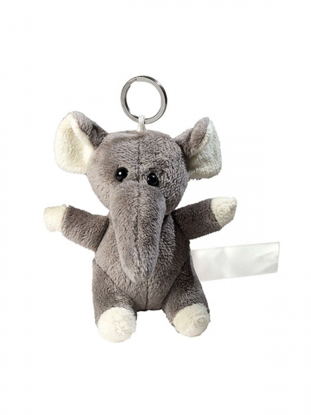 Portachiavi Peluche personalizzati Elephant in poliestere