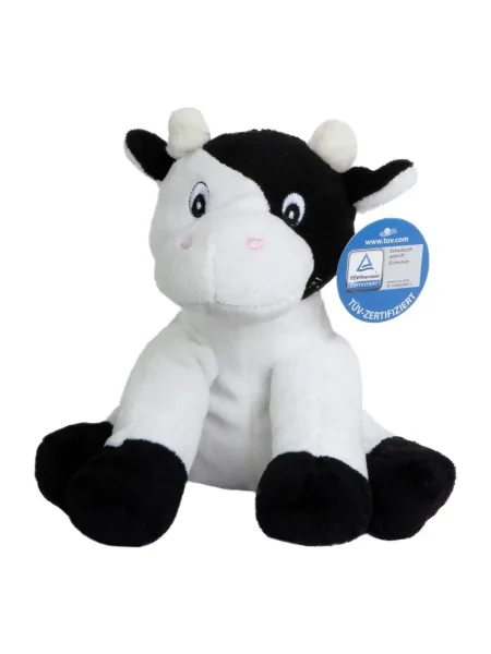 Peluche personalizzato a forma di mucca MBW Zoo animal cow Clara