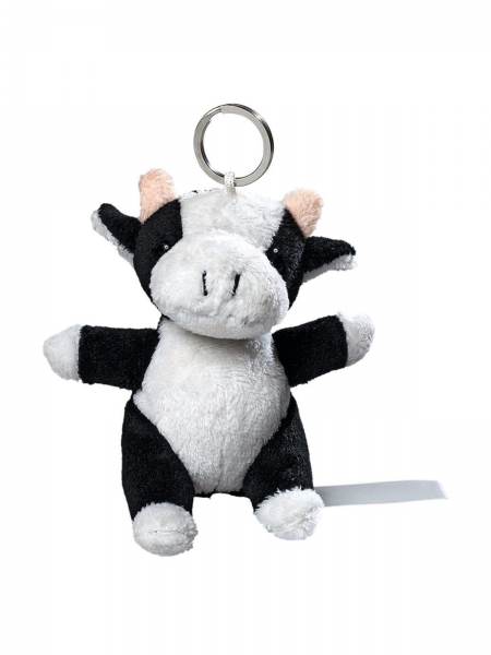 Portachiavi con peluche personalizzati Cow