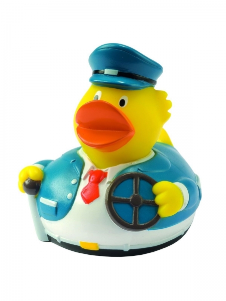 Paperelle galleggianti squeaky duck bus driver