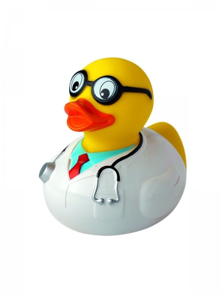 Paperelle galleggianti Squeaky duck professor