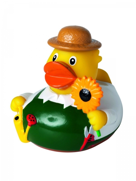 Paperelle galleggianti Squeaky duck gardener