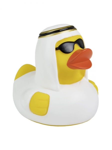 Paperelle galleggianti Rubber duck sheik