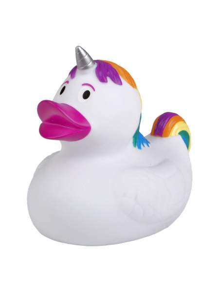 Paperelle galleggianti Squeaky duck unicorn