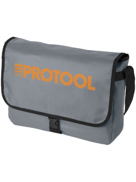 Borsa a tracolla Omaha in poliestere 34 x 25 x 8,5 cm