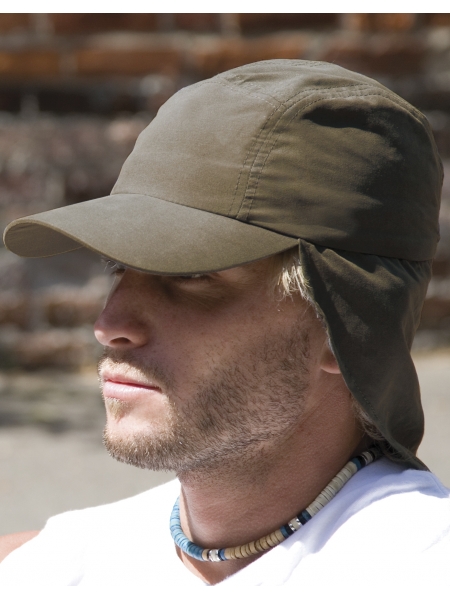 Cappellino paraorecchie e collo personalizzato Result Headwear Legionnaire