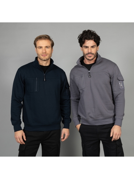 Felpa da lavoro uomo James Ross Collection