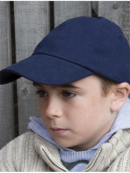 Cappellini brandizzati bambino personalizzabili Result Headwear Junior Hevy Brushed Cotton Low Profile