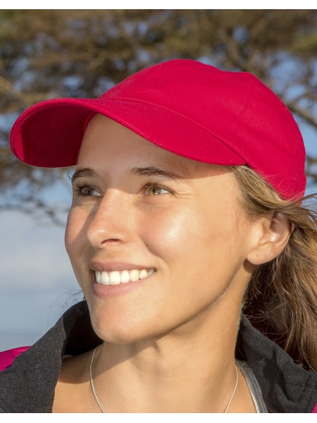 Cappellino in cotone baseball a 6 pannelli Result Headwear