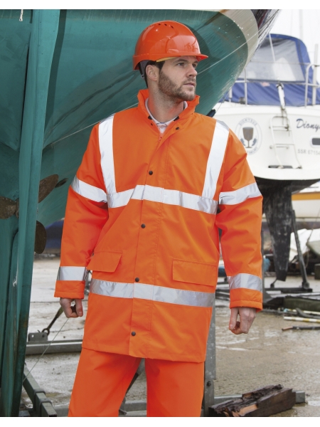 Giubbino alta visibilità personalizzabile Result Safe-Guard Hi-Vis Motorway