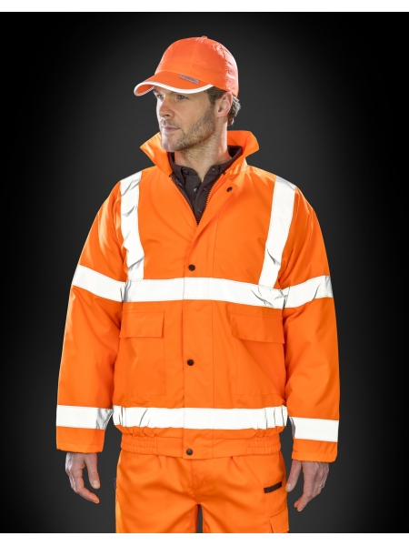 Giubbino alta visibilità personalizzato Result Result Safe-Guard Winter Blouson