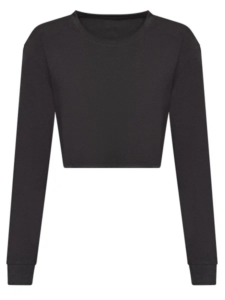 t-shirt-on-line-da-donna-long-sleeved-cropped-heather-black-13.webp