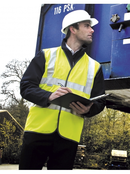Gilet ad alta visibilità personalizzato Result Safe-Guard Safety Vest