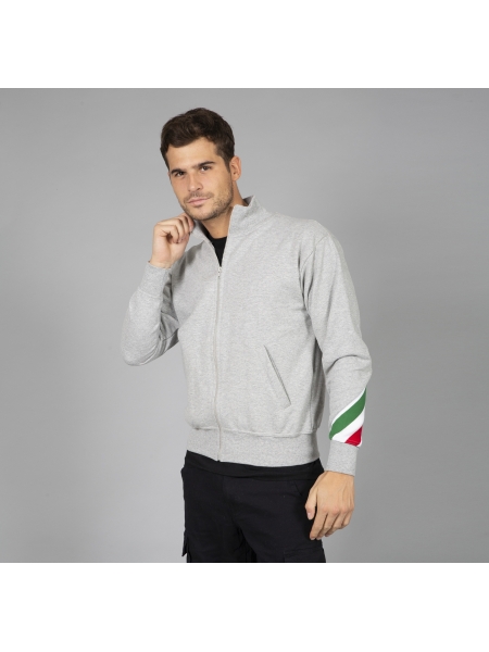 Felpa con zip da uomo personalizzata Pesaro