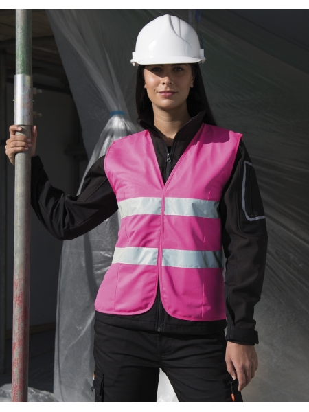 Gilet da donna alta visibilità personalizzato Result Safe-Guard