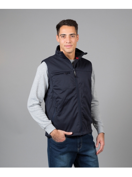 Gilet softshell uomo personalizzato Aspen
