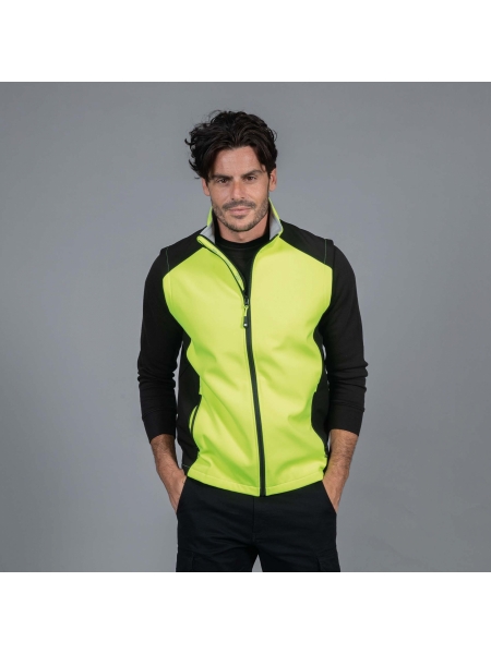 Gilet da uomo personalizzato bicolore Campiglio