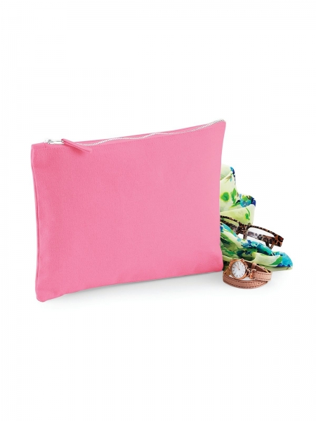 Pochette personalizzabile in cotone Canvas Accessory Case