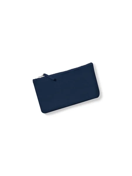Pochette personalizzabile in cotone Canvas Accessory Case