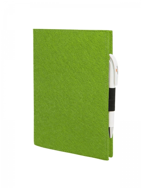 Portablocco A5 personalizzato Halfar Felt Cover ECO M