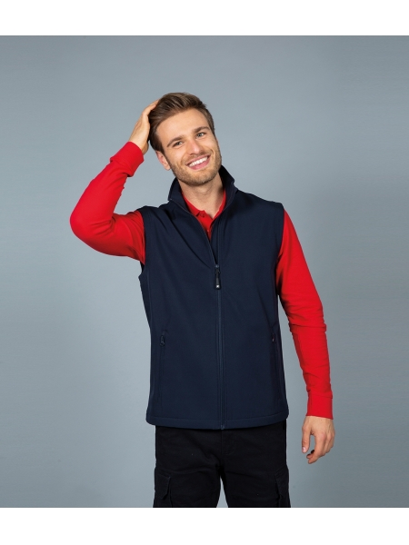 Gilet uomo casual personalizzato Santander