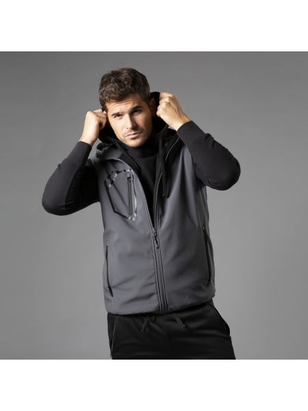 Smanicato softshell uomo Stelvio